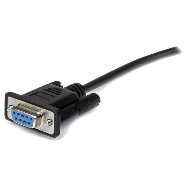 StarTech DB-9 - DB-9, 3m, Czarny (MXT1003MBK)