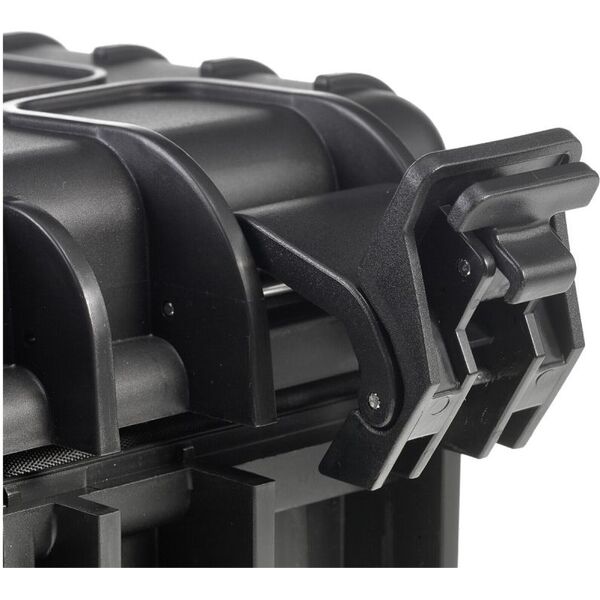 Walizka foto B&W International Type 6000 black incl. pre-cut foam (6000/B/SI)