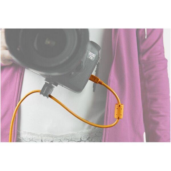 Tether Tools USB-A - 4.6 m Pomarańczowy (CU5451)