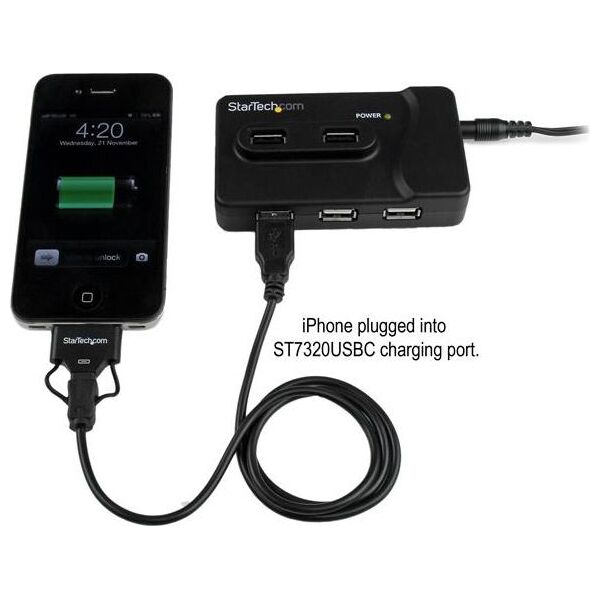 HUB USB StarTech 6x USB-A 3.0 (ST7320USBC)
