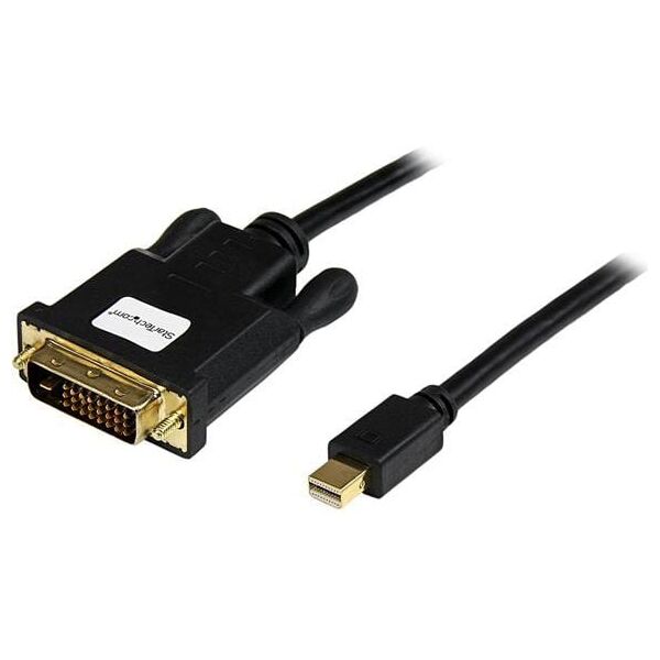 Kabel StarTech DisplayPort Mini - DVI-D 0.9m czarny (MDP2DVIMM3B)