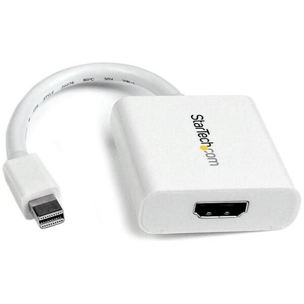 Adapter AV StarTech DisplayPort Mini - HDMI biały (MDP2HDW)