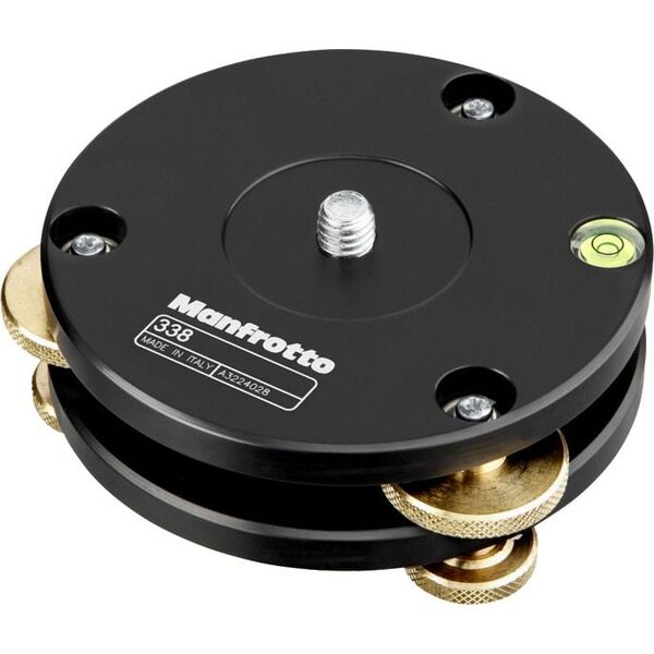 Manfrotto Adapter precyzyjnego poziomowania MN338 (338)