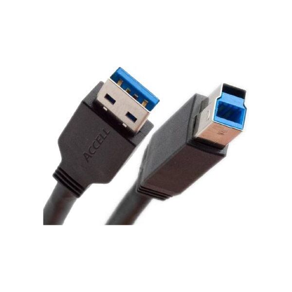 Kabel USB InLine USB-A - USB-B 5 m Czarny (35350)