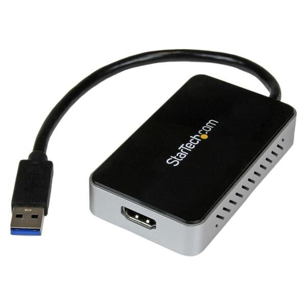 Adapter USB StarTech USB - HDMI Czarny  (USB32HDEH)