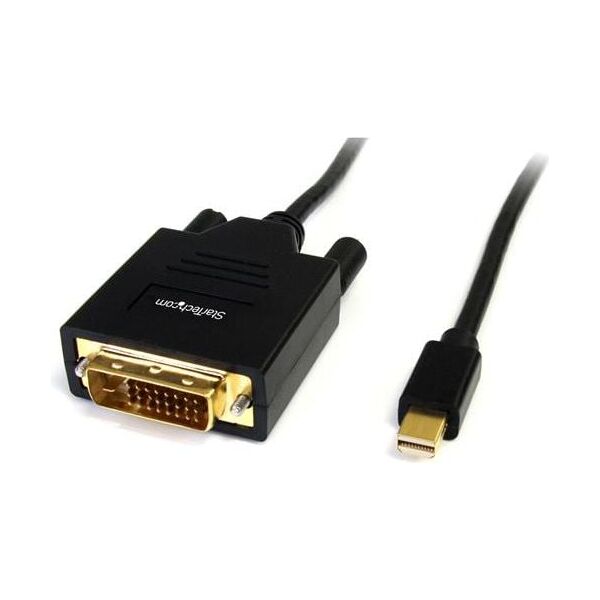 Kabel StarTech DisplayPort Mini - DVI-D 1.8m czarny (MDP2DVIMM6)