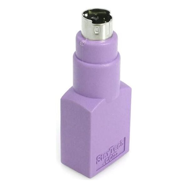 Adapter USB StarTech USB - PS/2 Fioletowy  (GC46FMKEY)