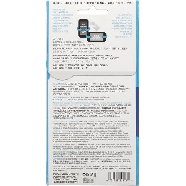 3M Prywatyzujący do iPhone 5. Czarny (98044057093)
