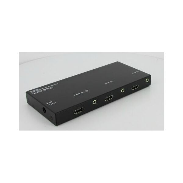 StarTech Splitter video, 2x HDMI, czarny (ST122HDMI2)