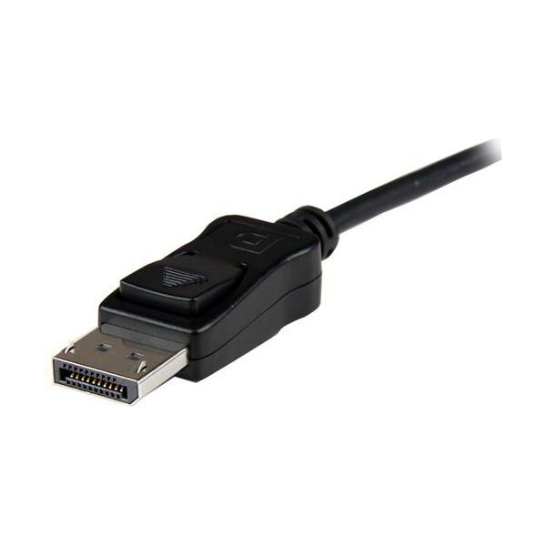 Adapter AV StarTech DVI-D - DisplayPort + USB-A czarny (DP2DVID2)