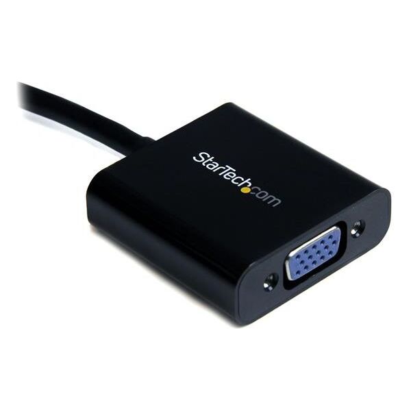 Adapter AV StarTech HDMI - D-Sub (VGA) 0.1m czarny (HD2VGAE2)