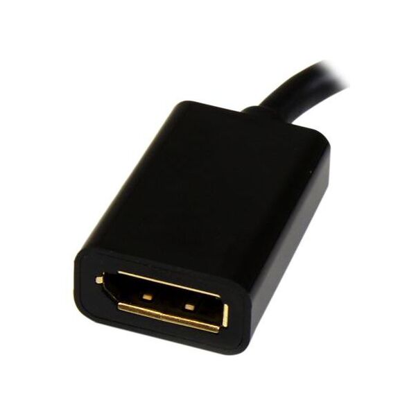 Adapter AV StarTech DisplayPort Mini - DisplayPort czarny (MDP2DPMF6IN)