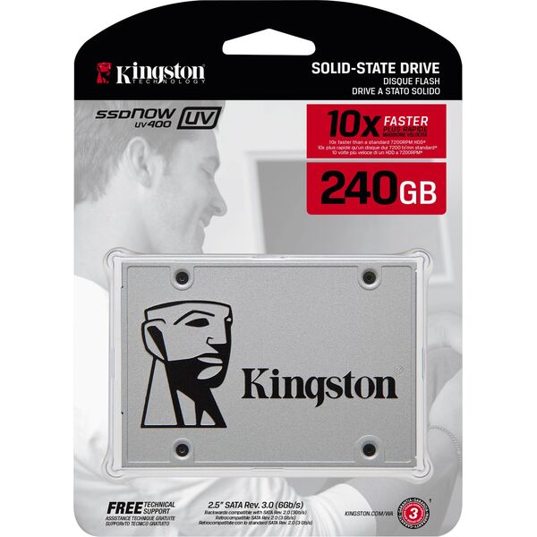 Dysk SSD Kingston UV400 240GB 2.5" SATA III (SUV400S37/240G)