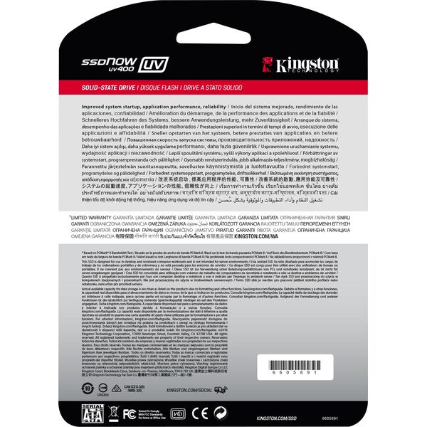 Dysk SSD Kingston UV400 240GB 2.5" SATA III (SUV400S37/240G)
