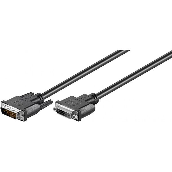 Kabel Goobay DVI-D - DVI-D 2m czarny (50855)