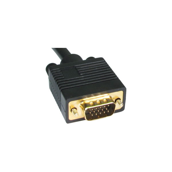 Kabel Goobay D-Sub (VGA) - D-Sub (VGA) 5m czarny (50490)