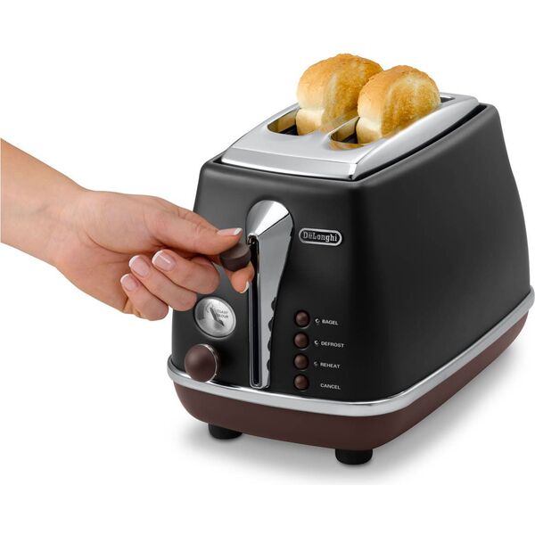 Toster DeLonghi CTOV 2103.BK+BW
