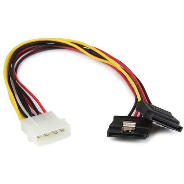 StarTech Molex - SATA x2, 0.3m, Wielokolorowy (PYO2LP4LSATA)