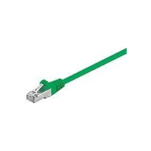 Goobay Patchcord CAT5e SF/UTP 5m Zielony (68046)