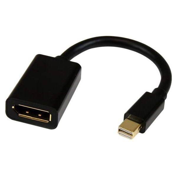 Adapter AV StarTech DisplayPort Mini - DisplayPort czarny (MDP2DPMF6IN)