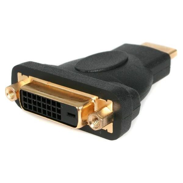 Adapter AV StarTech HDMI - DVI-D czarny (HDMIDVIMF)