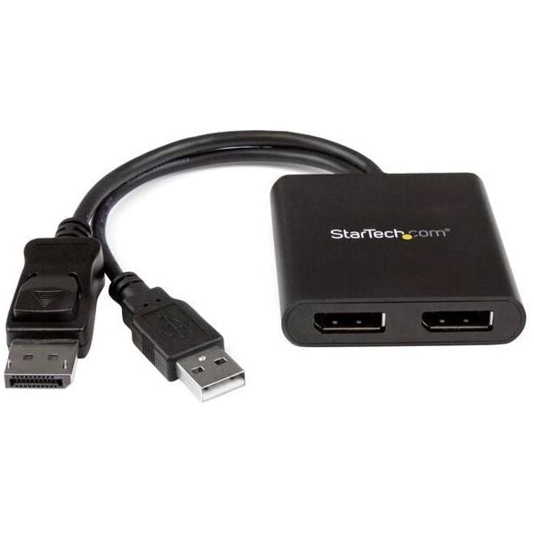 StarTech DisplayPort - DisplayPort, 0.06, Czarny (MSTDP122DP)