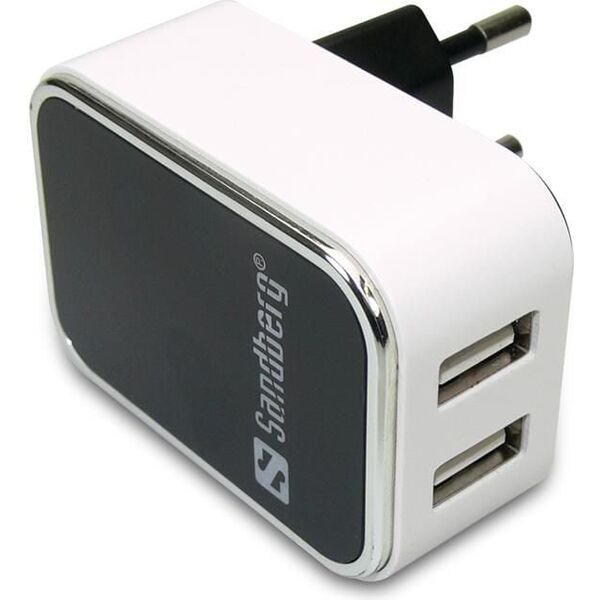 Ładowarka Sandberg 2x USB-A 2.4 A (440-57)