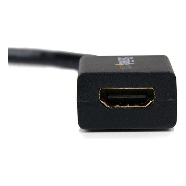Adapter AV StarTech DisplayPort - HDMI czarny (DP2HDMI2)