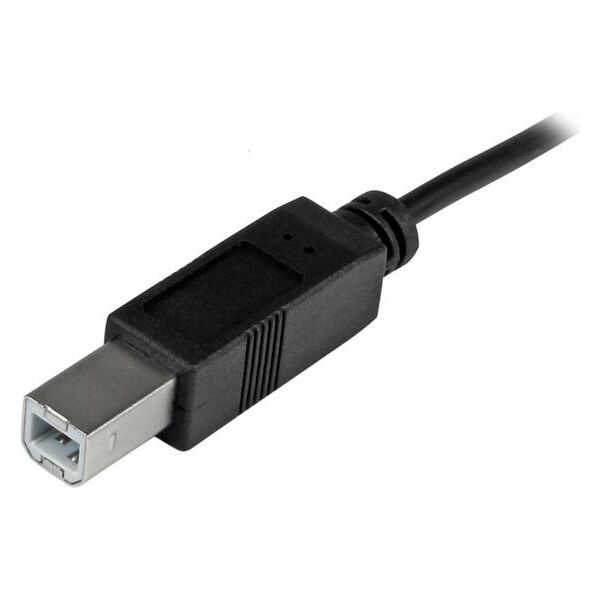 Kabel USB StarTech USB-C - USB-B 1 m Czarny (USB2CB1M)