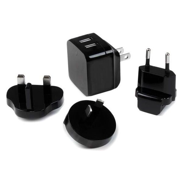 Ładowarka StarTech 2x USB-A 3.4 A (USB2PACBK)