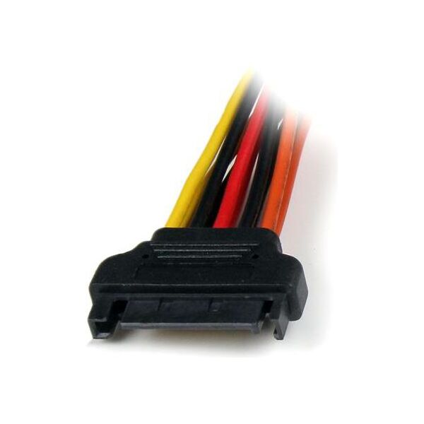 StarTech SATA 15-pin - SATA 15-pin x2, 0.15m, Wielokolorowy (PYO2LSATA)