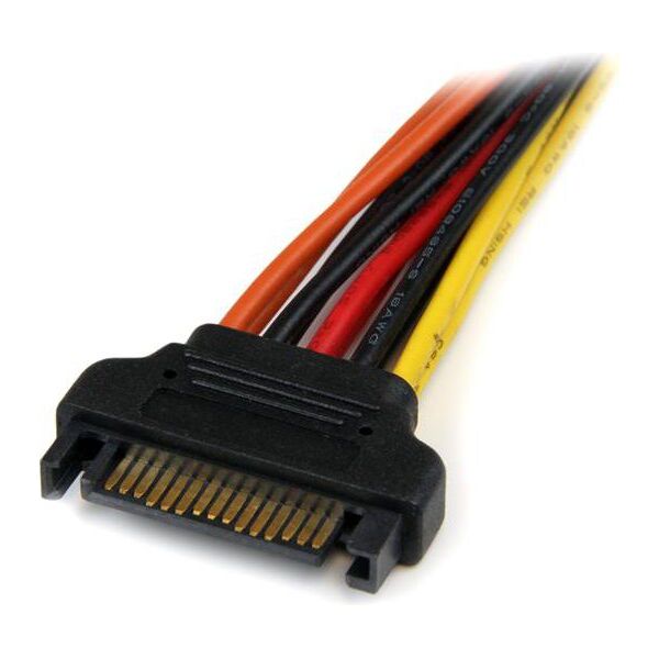 StarTech SATA 15-pin - SATA 15-pin x2, 0.15m, Wielokolorowy (PYO2LSATA)