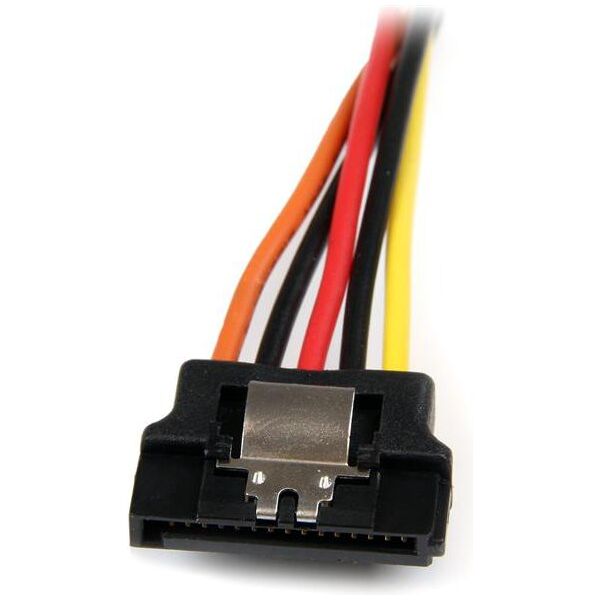 StarTech SATA 15-pin - SATA 15-pin x2, 0.15m, Wielokolorowy (PYO2LSATA)