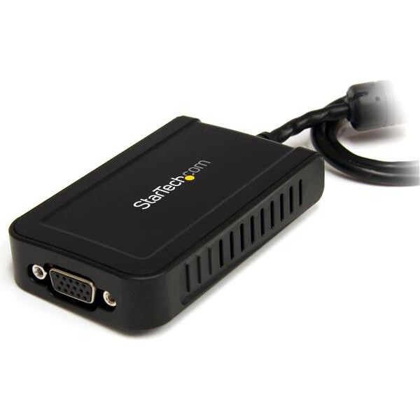 Adapter USB StarTech USB - VGA Czarny  (USB2VGAE3)