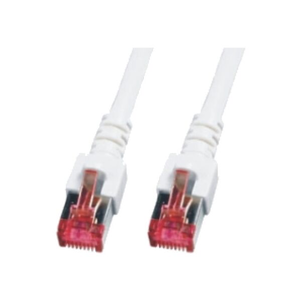 Mcab Patchcord, Cat6, S/FTP, 10m, biały (3277)