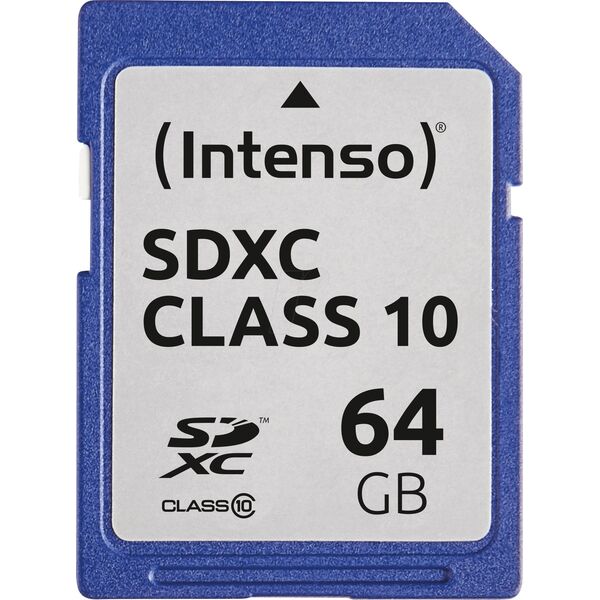 Karta Intenso SDXC 64 GB Class 10  (3411490)