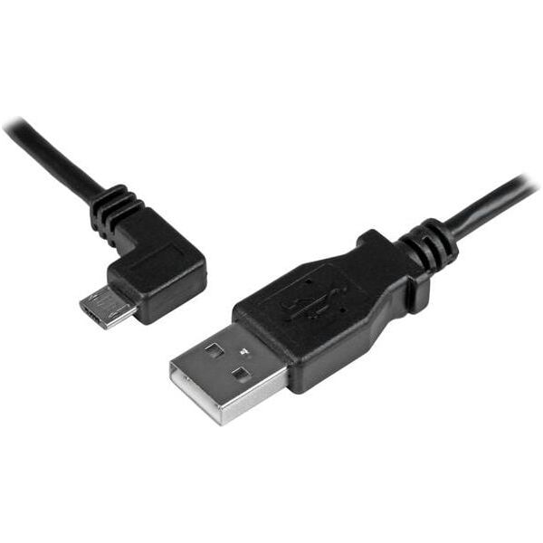 Kabel USB StarTech USB-A - microUSB 1 m Czarny (USBAUB1MLA)