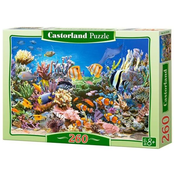 Castorland Puzzle Rafa Koralowa 260 elementów (27279)