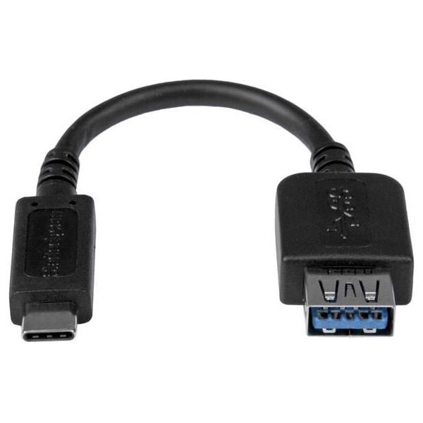 Adapter USB StarTech USB-C - USB Czarny  (USB31CAADP)