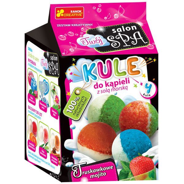 Ranok Kule do kąpieli z solą morską