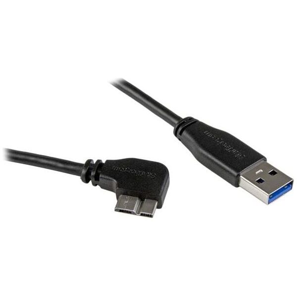 Kabel USB StarTech USB-A - micro-B 0.5 m Czarny (USB3AU50CMRS)