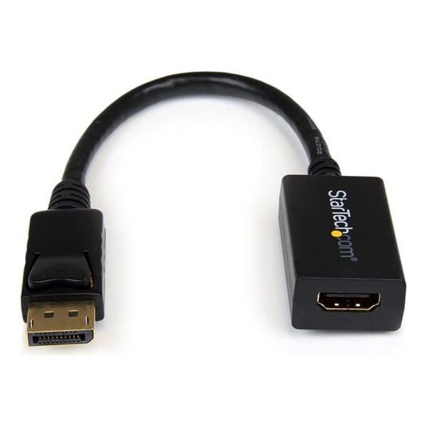 Adapter AV StarTech DisplayPort - HDMI czarny (DP2HDMI2)