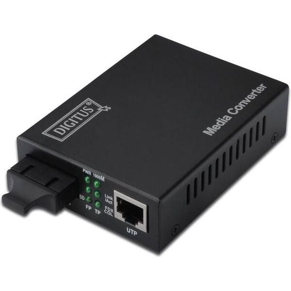 Konwerter światłowodowy Digitus DN-82121-1