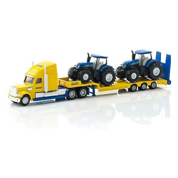 Siku Ciężarówka z traktorami New Holland - 1805
