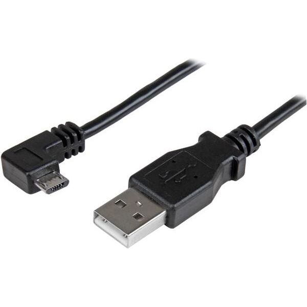 Kabel USB StarTech USB-A - microUSB 1 m Czarny (USBAUB1MRA)