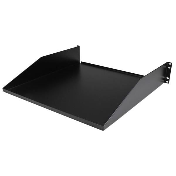 StarTech Półka 19" 2U Czarna (CABSHELFHD)