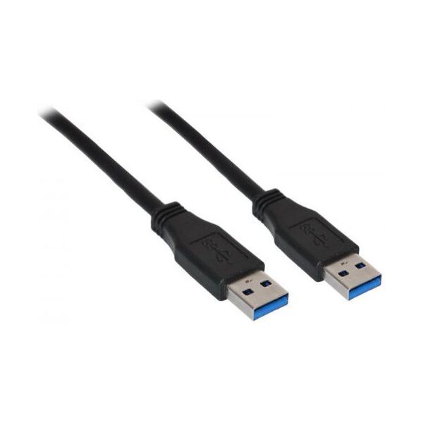 Kabel USB USB-A - 1 m Czarny (95717)