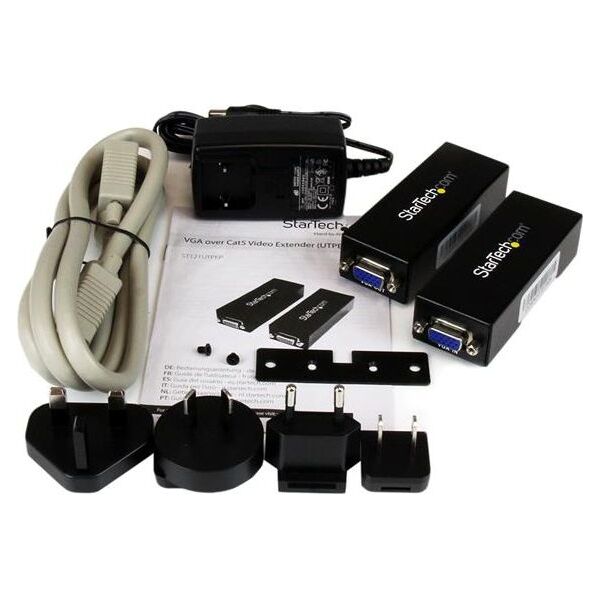 System przekazu sygnału AV StarTech VGA - RJ-45 (ST121UTPEP)