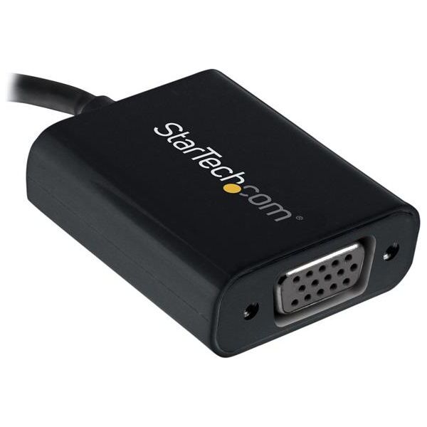 Adapter USB StarTech USB-C - VGA Czarny  (CDP2VGA)