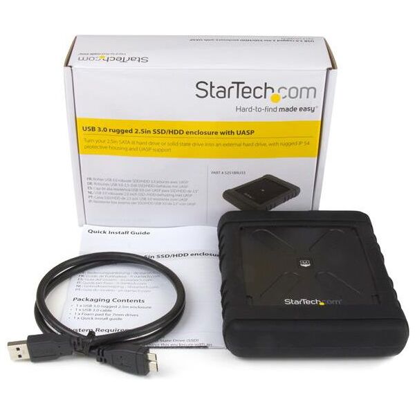 Kieszeń StarTech USB 3.0 - 2.5" SATA 6G (S251BRU33)